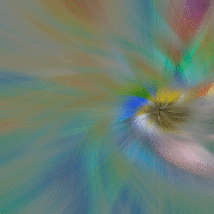 abstract color spectrum; rays of light flowing and intersecting